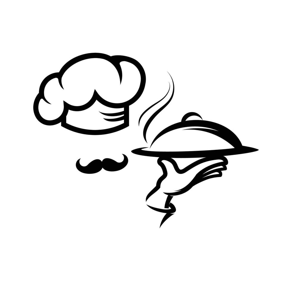 Cooking and Chef Logo design Vector