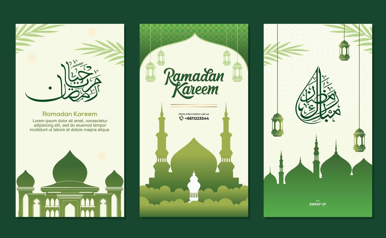 Ramadán kareem islámico antecedentes vector. contento islámico nuevo hijri año. gráfico diseño para el decoración de regalo certificados, pancartas y volantes. vector