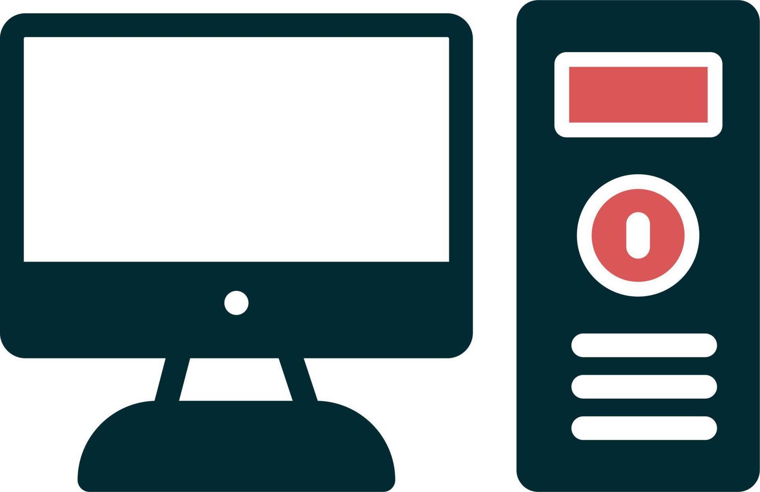 Computer Vector Icon