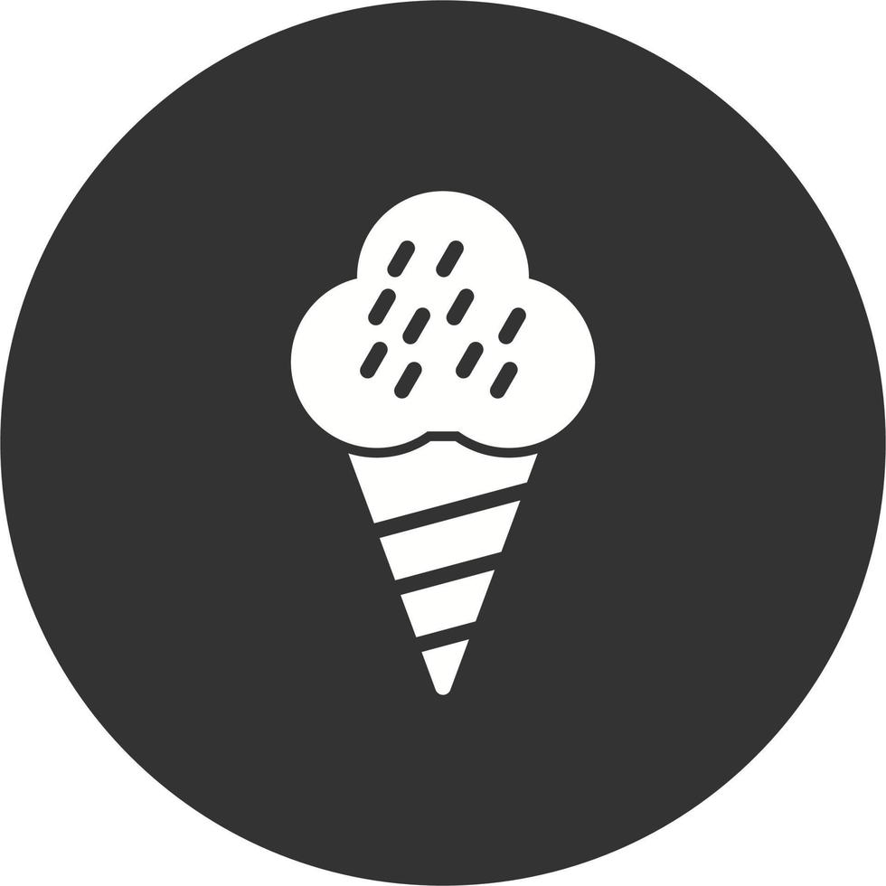 icono de vector de helado