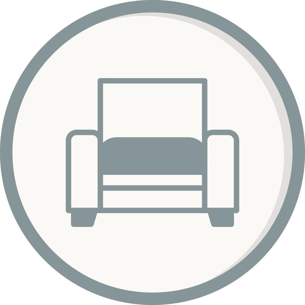 Armchair Vector Icon