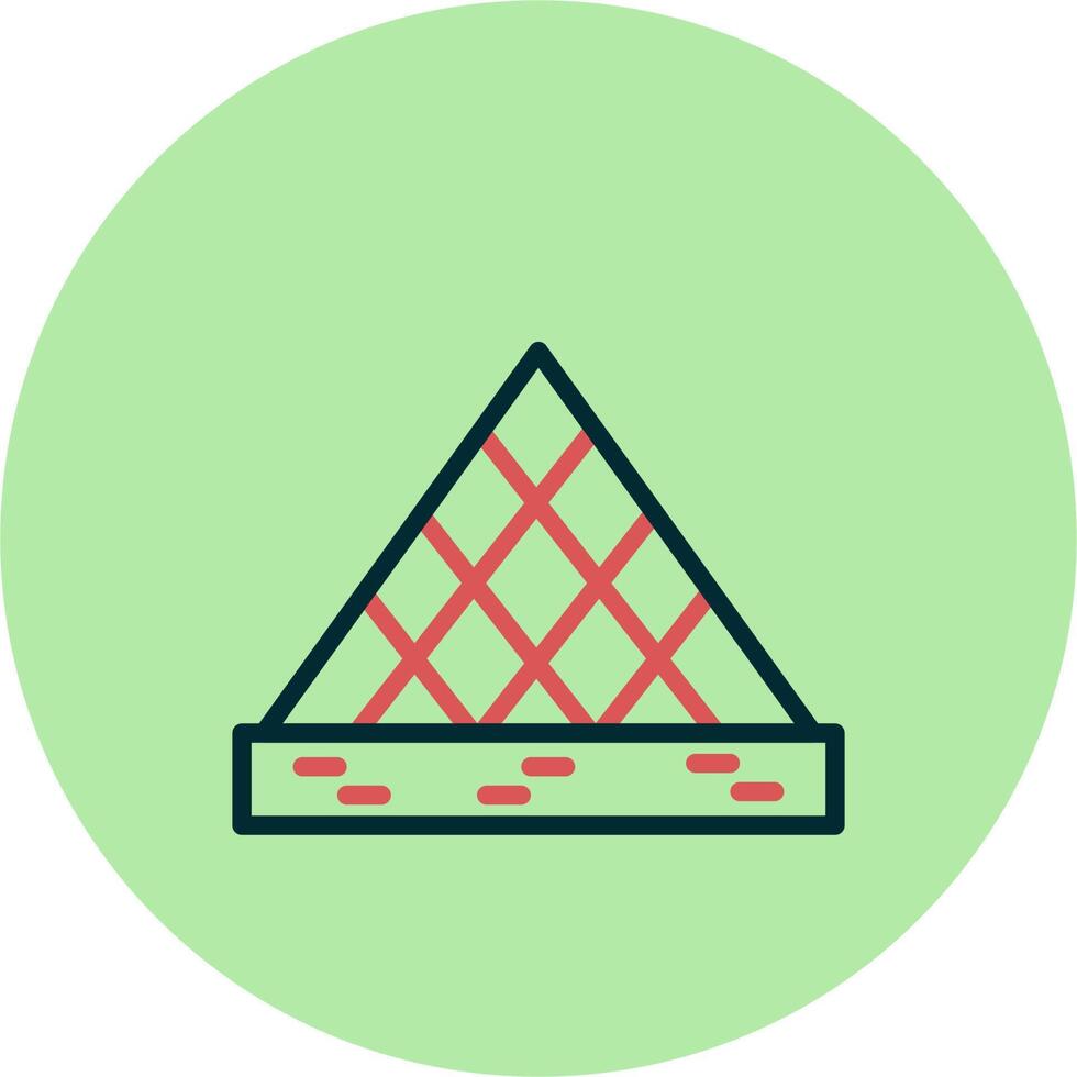 Louvre Vector Icon