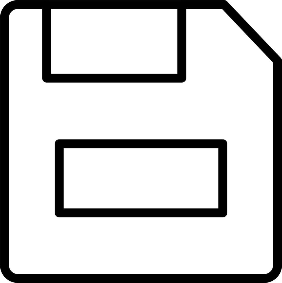 Floppy Disk Vector Icon