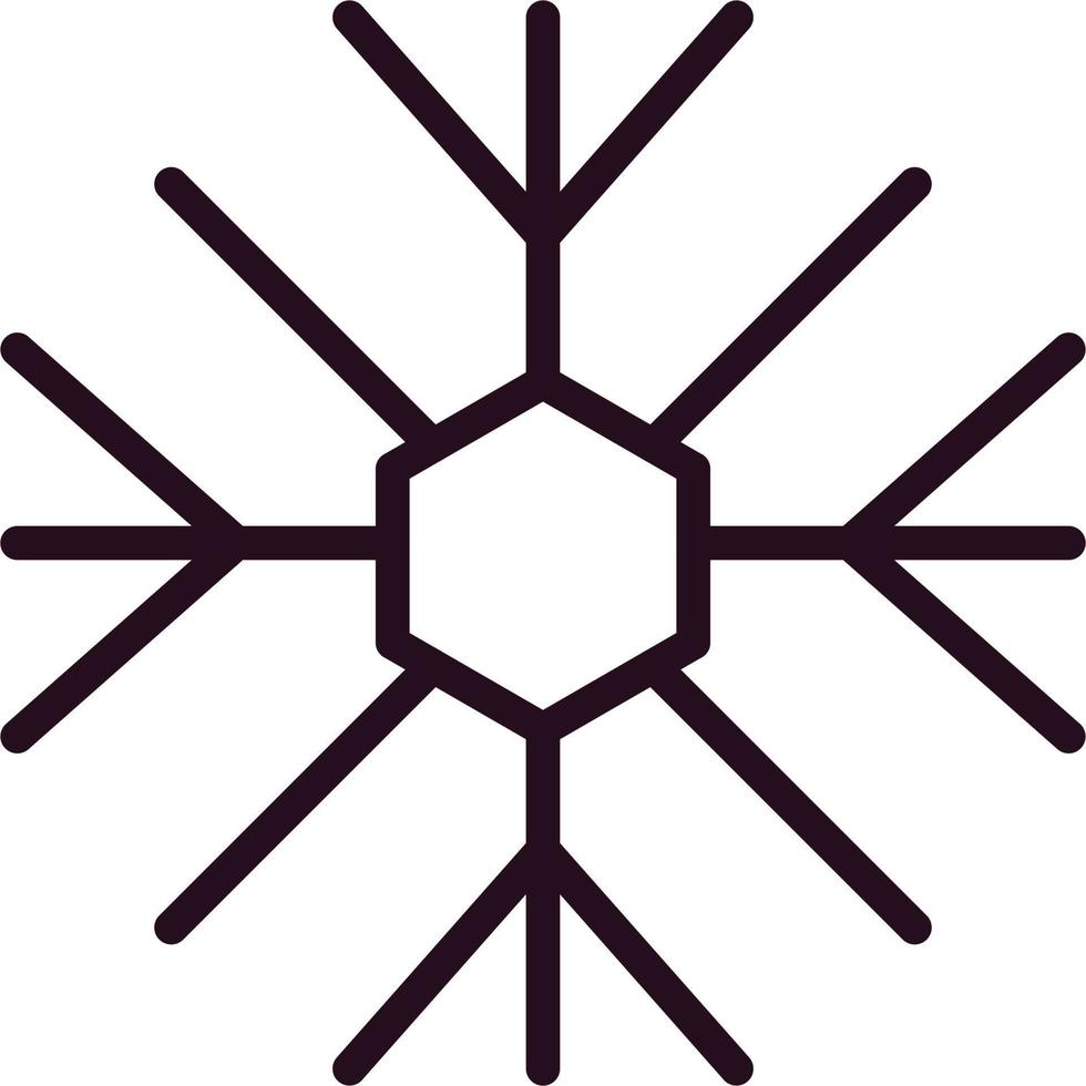 Snowflake Vector Icon