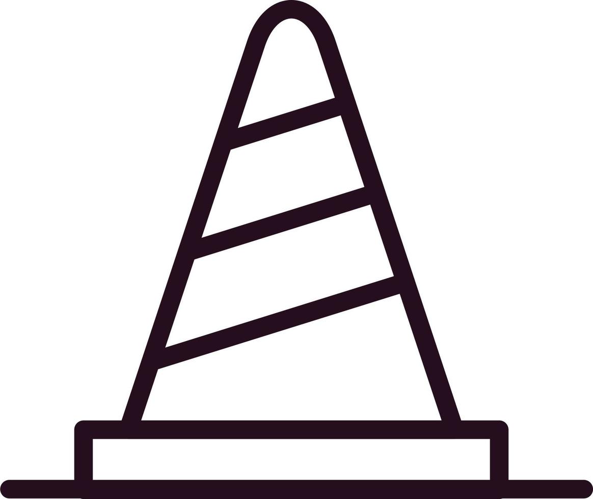 Traffic Cone Vector Icon