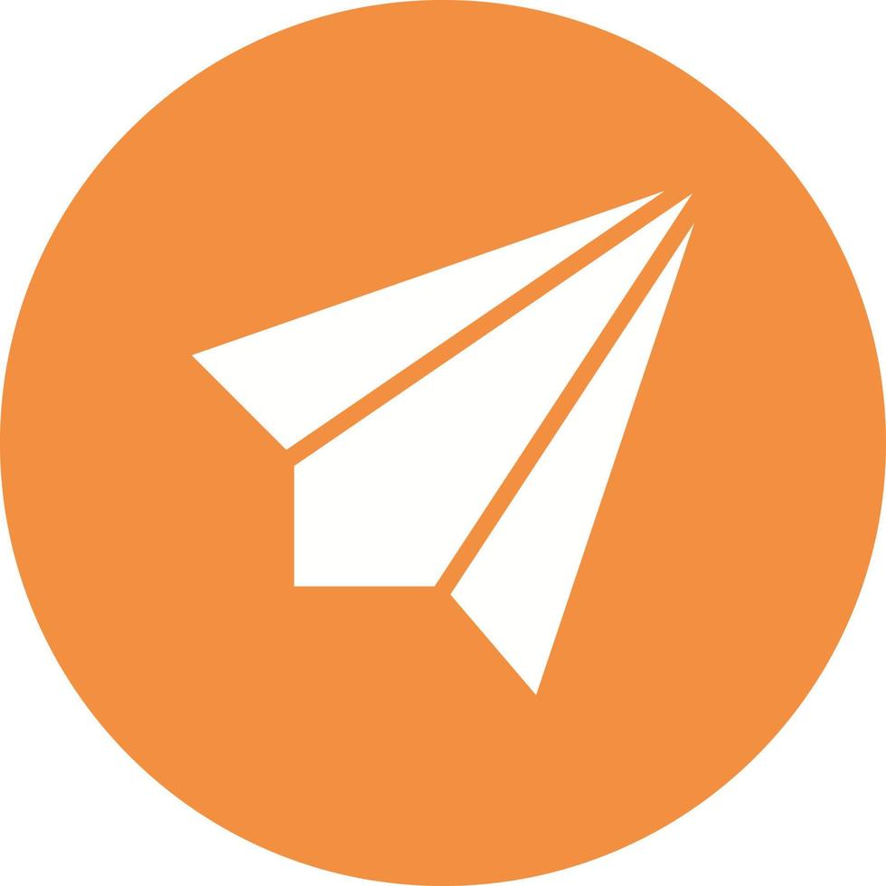 Paper Plane Vector Icon