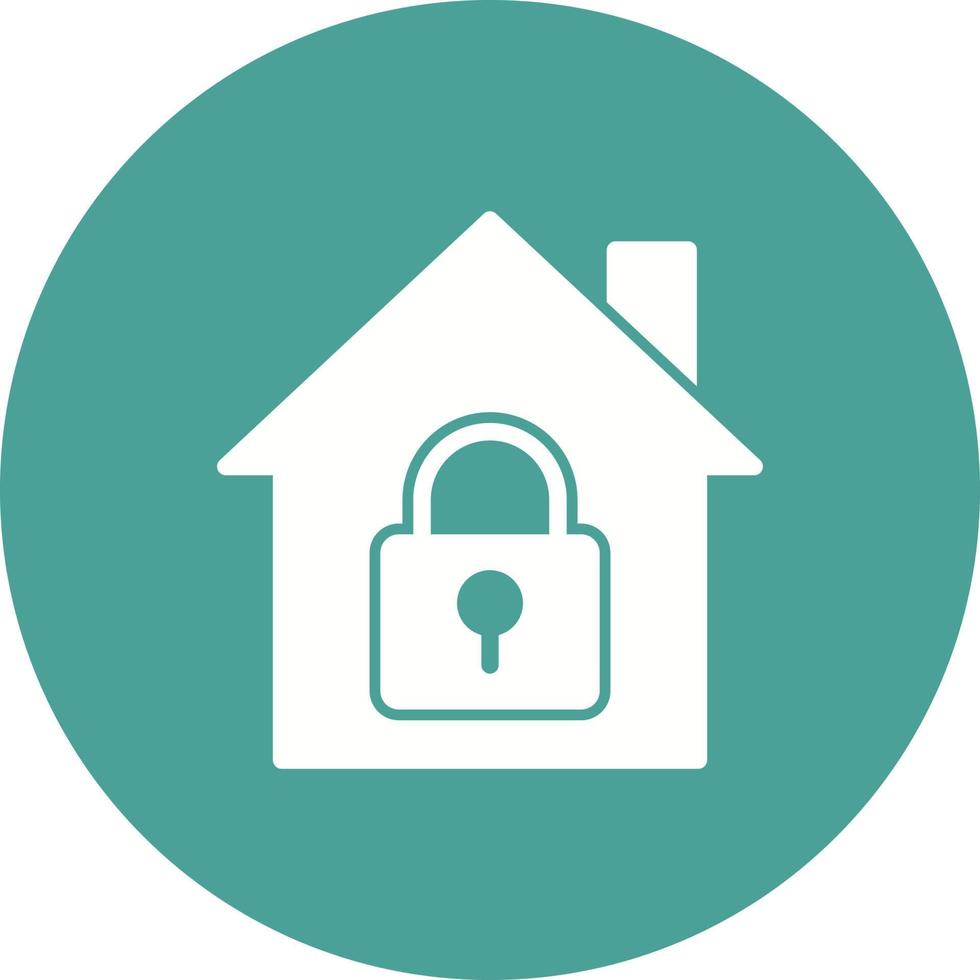 Secure Home Vector Icon