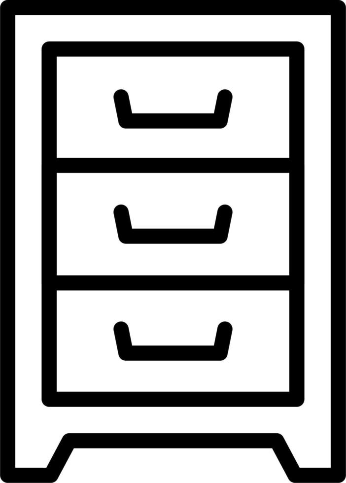 Cabinet Vector Icon