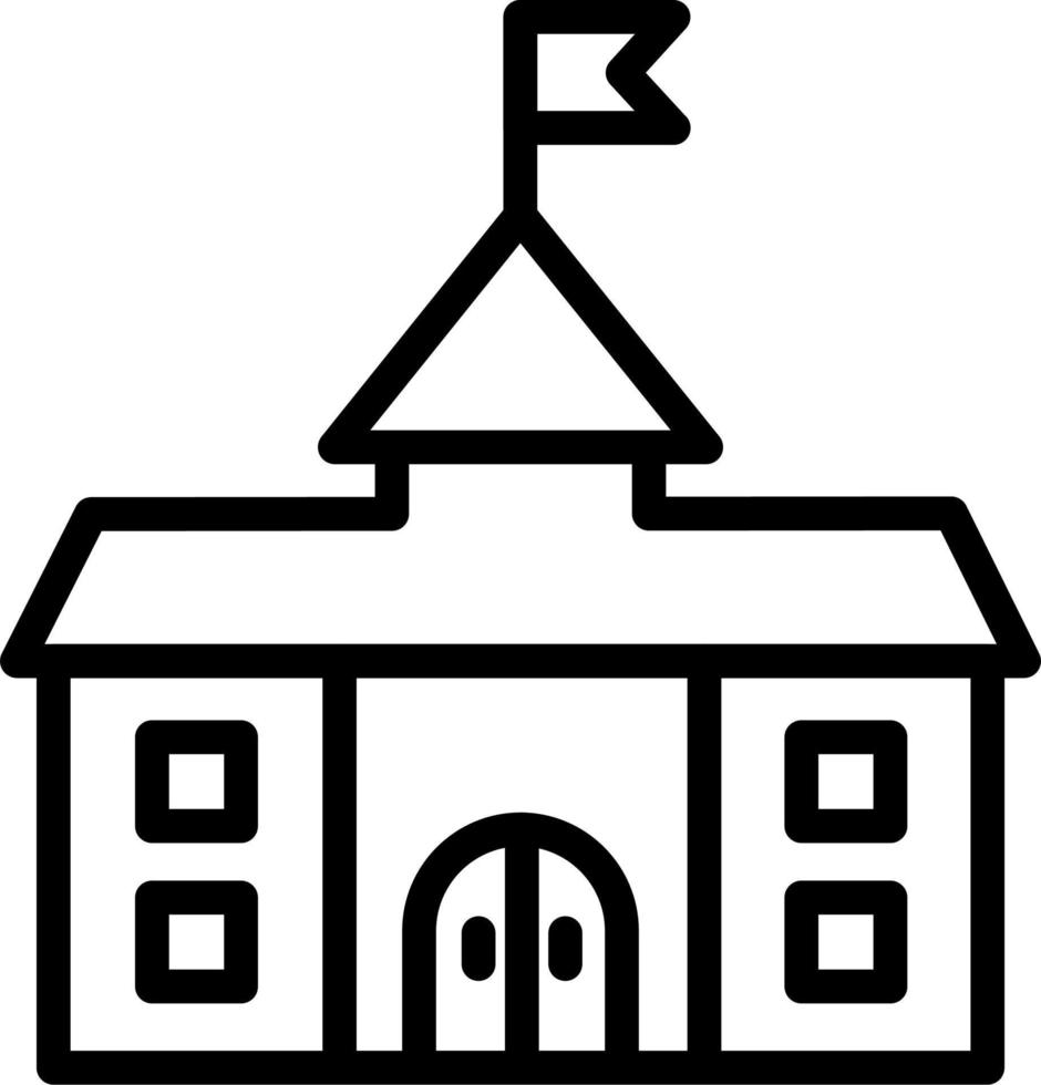School Vector Icon