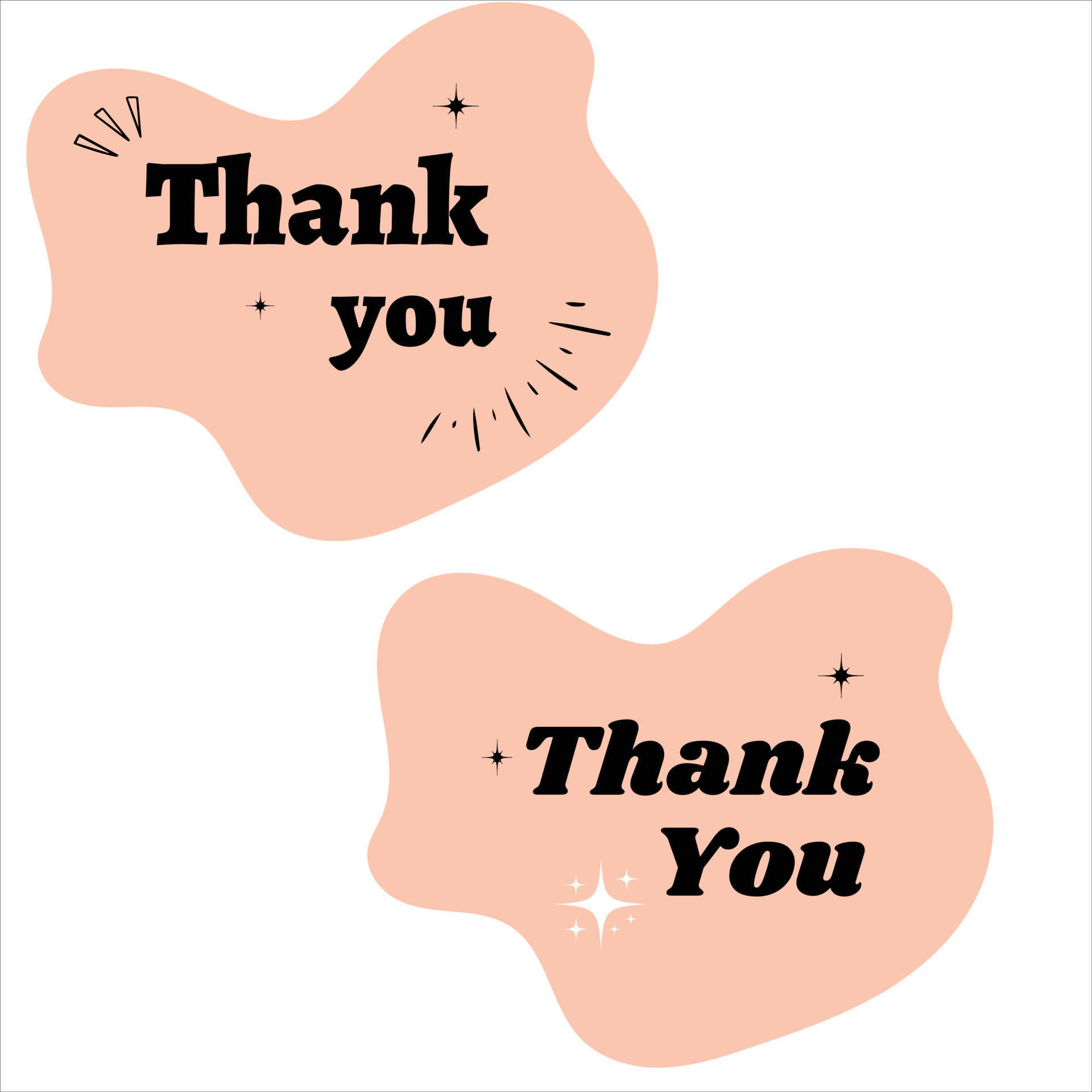 Thank you design 19814298 Vector Art at Vecteezy