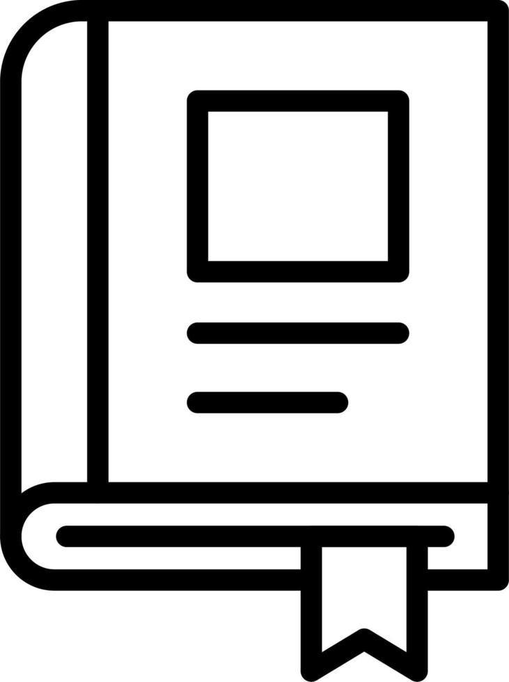 Textbook Vector Icon