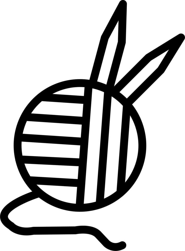 Knitting Vector Icon