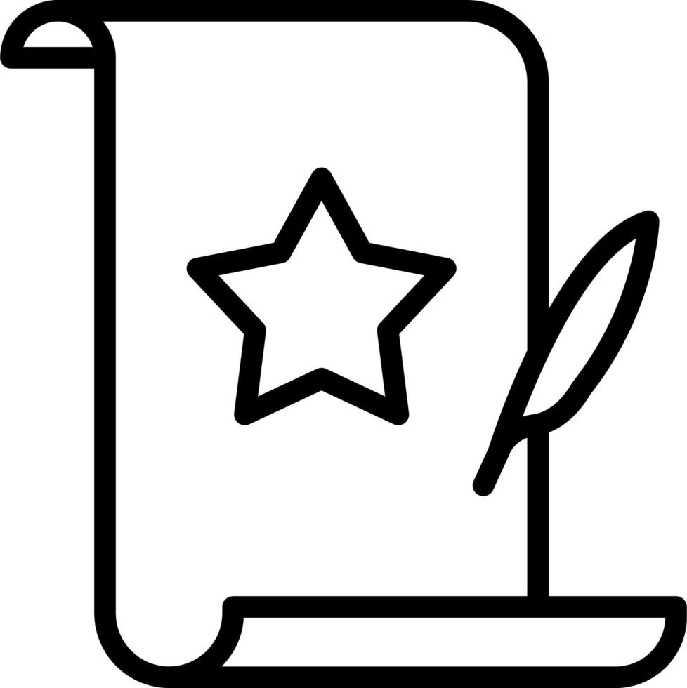 Scroll Vector Icon