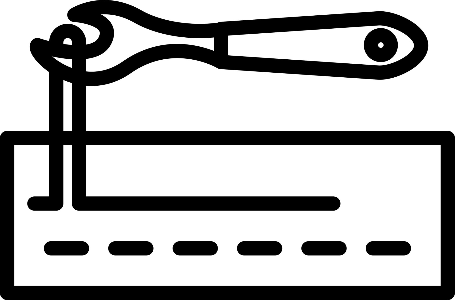 Seam Ripper Vector Icon 19814452 Vector Art at Vecteezy