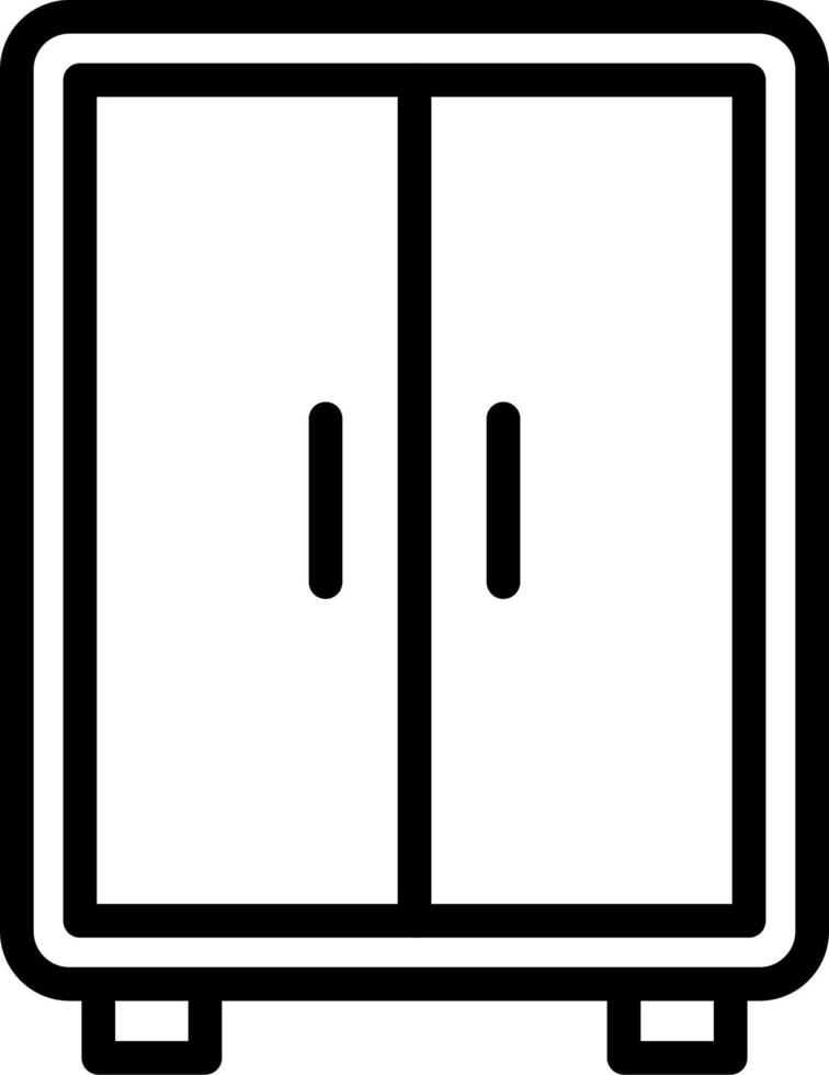 Wardrobe Vector Icon