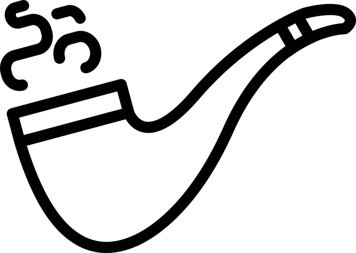 Smoking Pipe Vector Icon