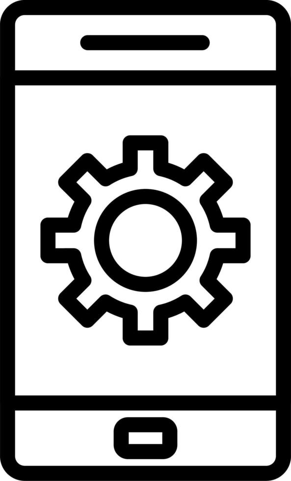 Mobile App Vector Icon