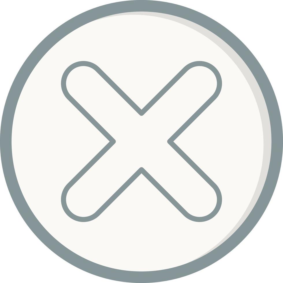 Close Vector Icon