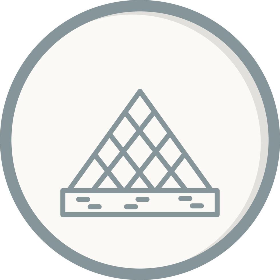 Louvre Vector Icon