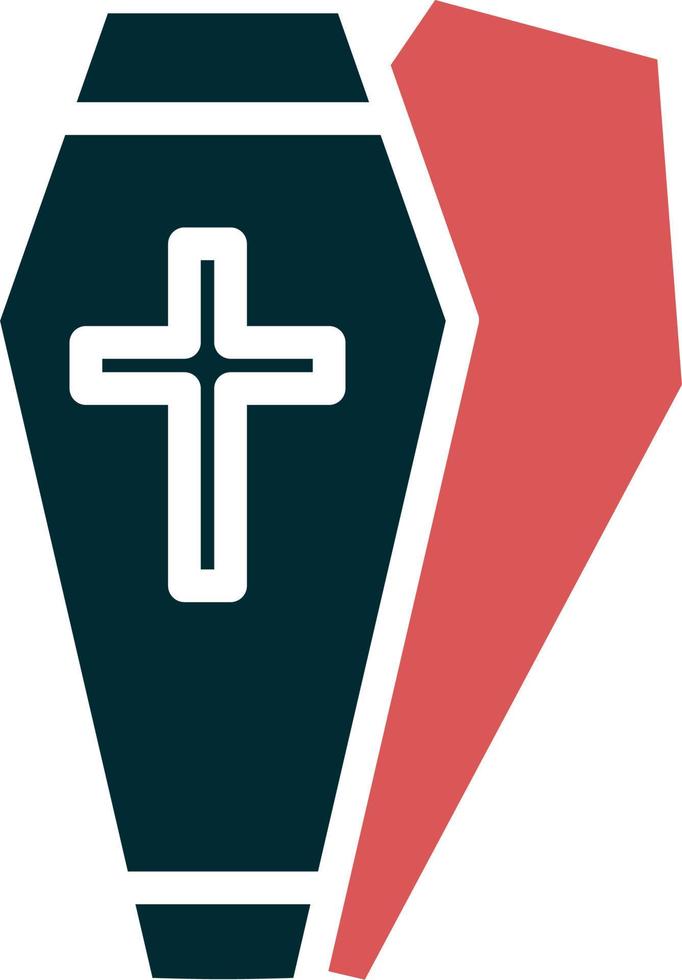 Coffin Vector Icon