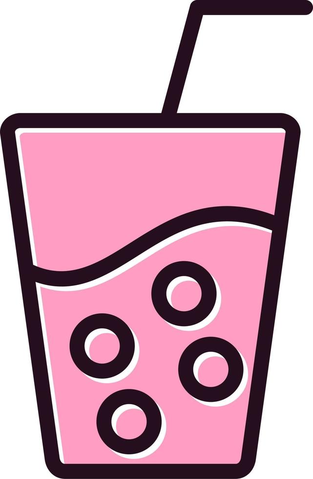 icono de vector de jugo