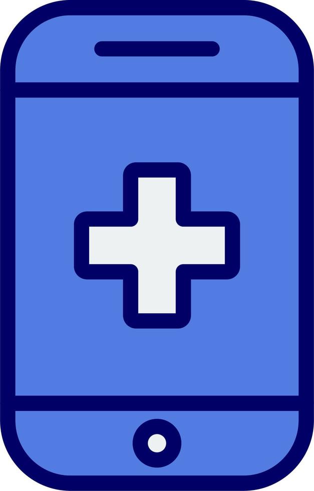 Online Medical App Vector Icon