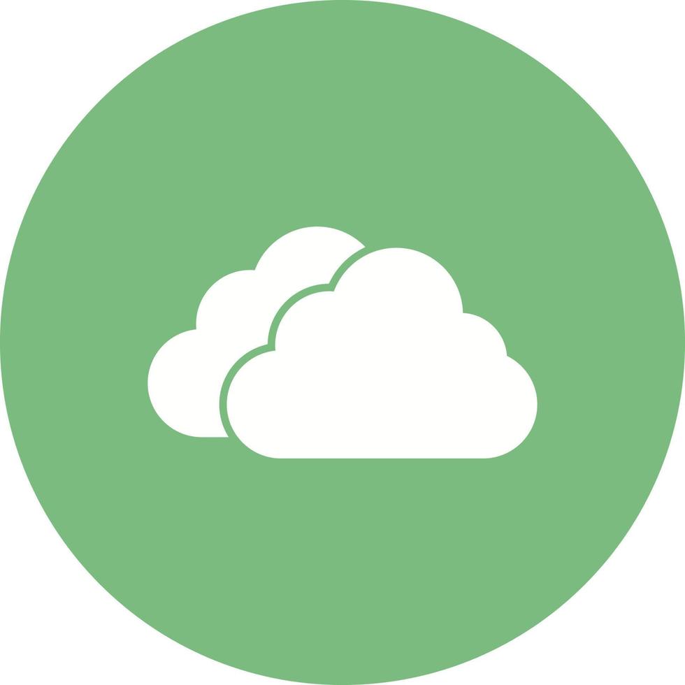 Cloudy Vector Icon