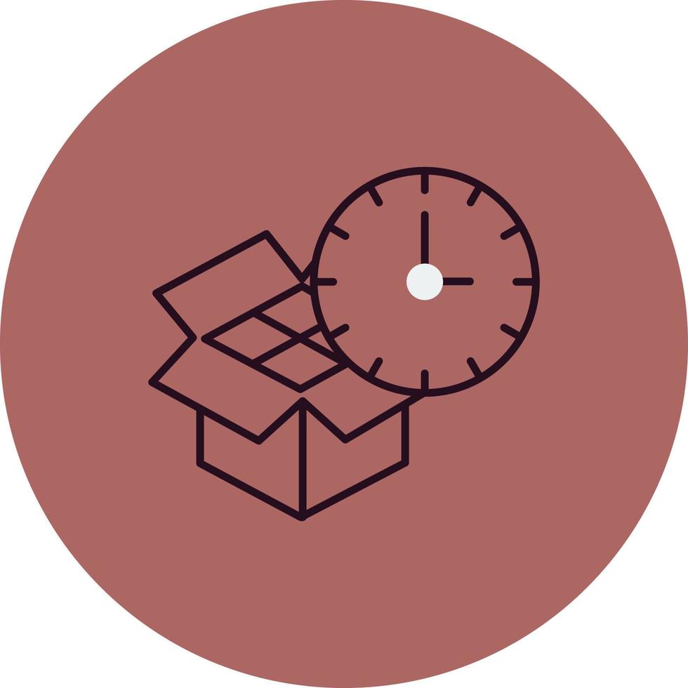 Delivery time Vector Icon