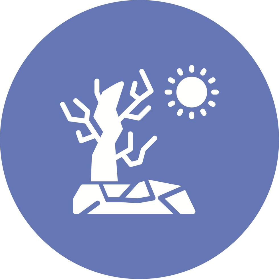 Drought Vector Icon