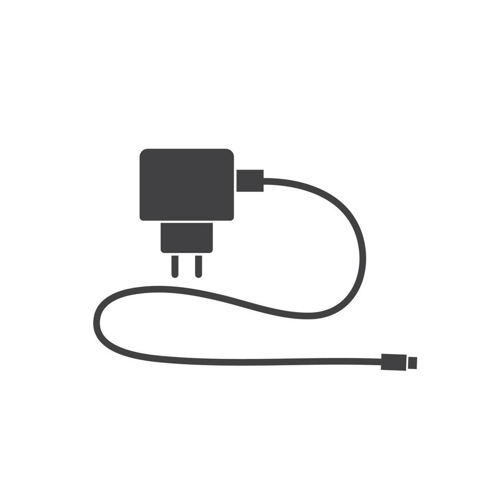 phone charger adapter icon vector illustration design template