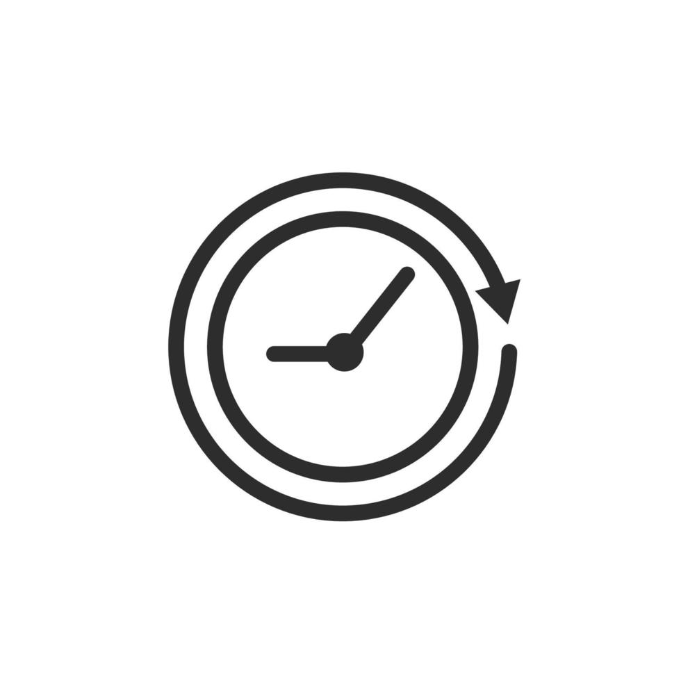 long life time or durable icon vector concept design template