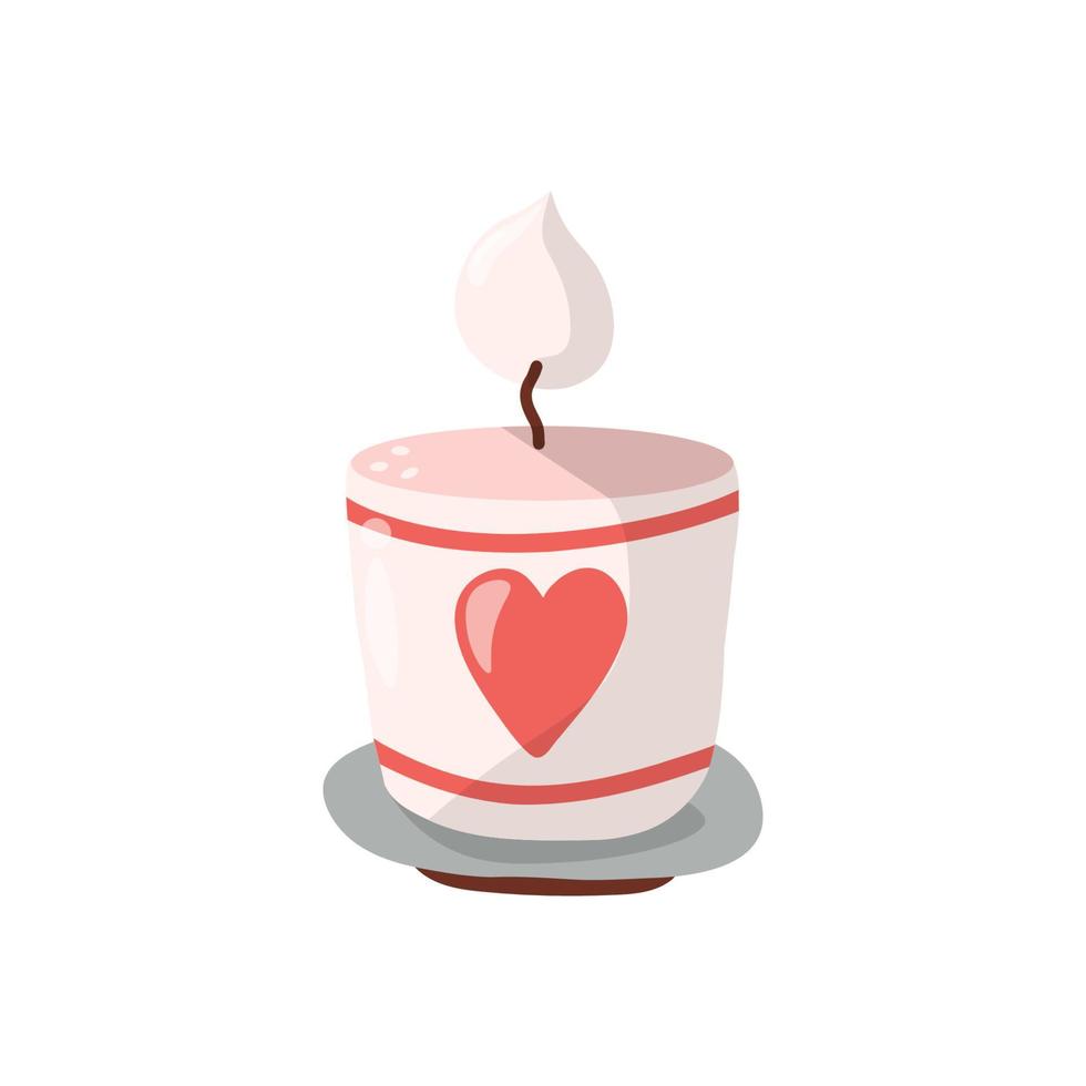 Vector clipart pink candle 19816340 Vector Art at Vecteezy