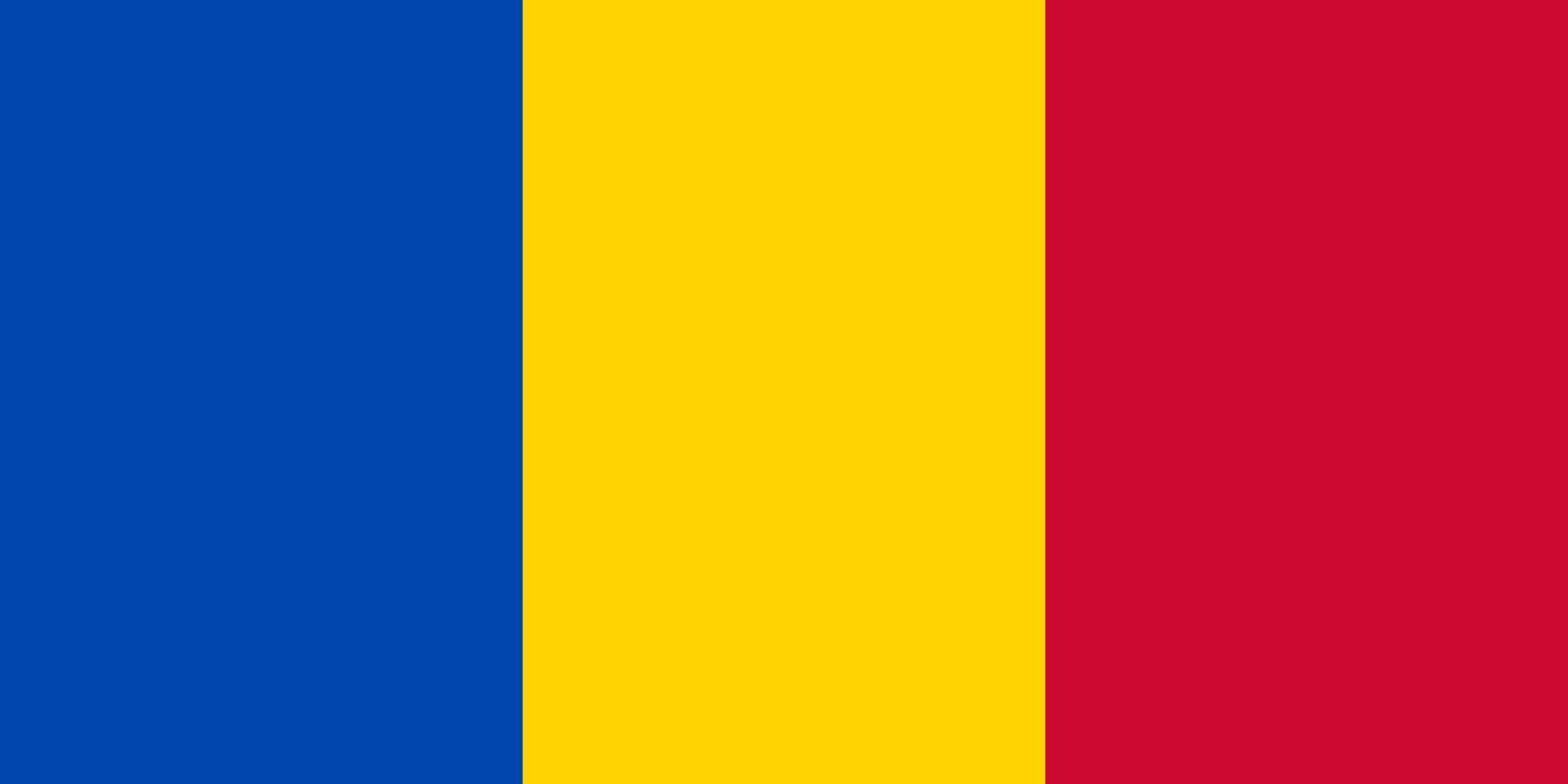 Moldova flag simple illustration for independence day or election vector