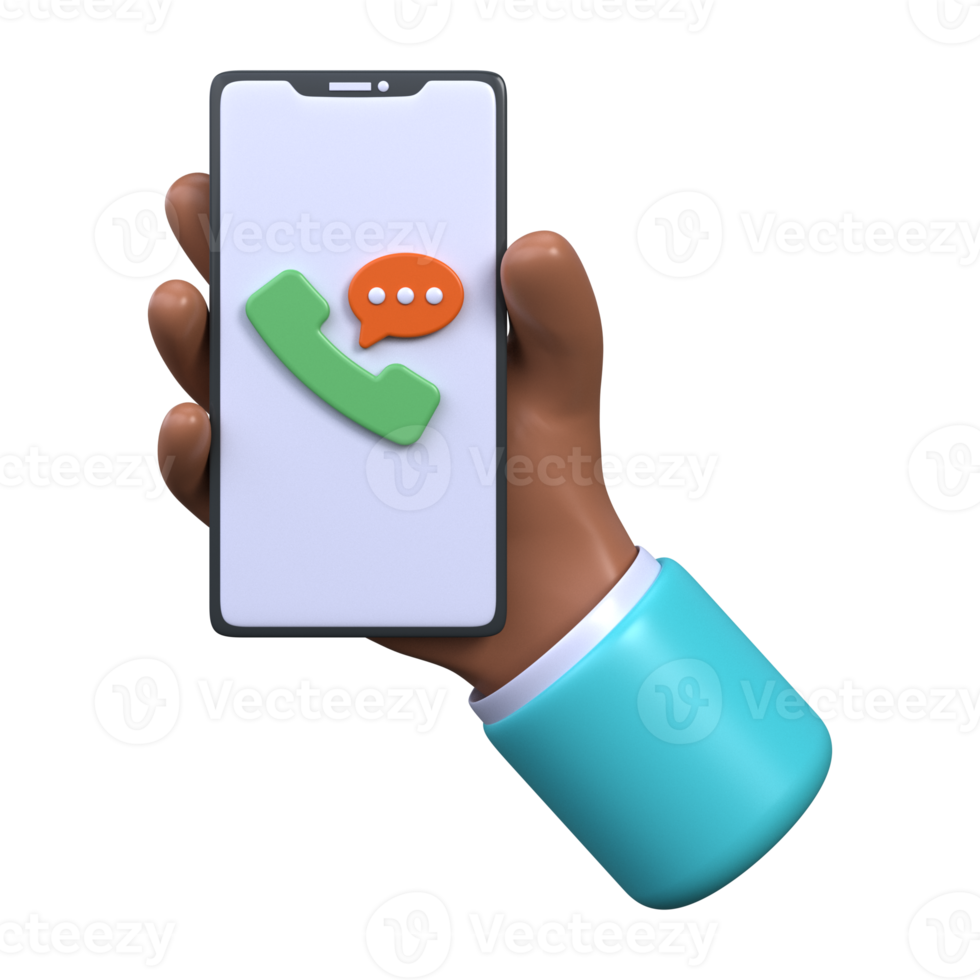 Phone call  3d icon png