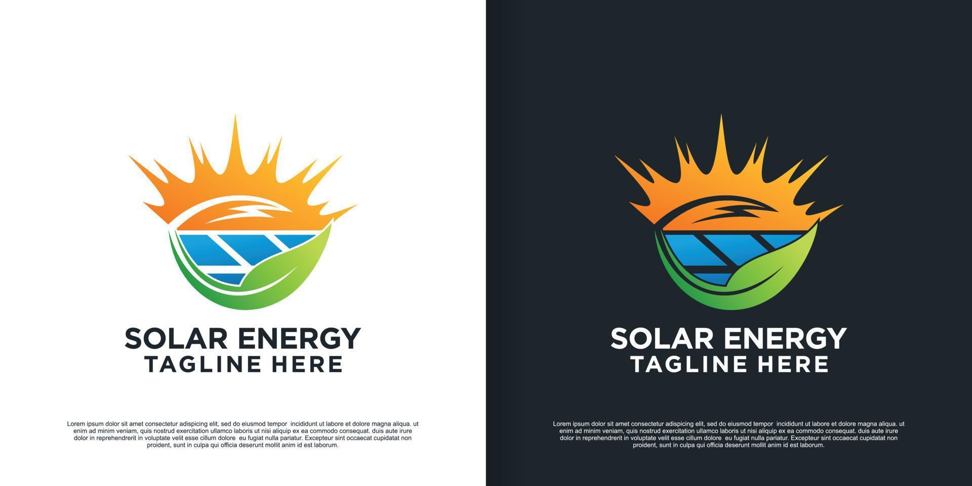 solar energía logo diseño verano rayos de sol concepto prima vector parte 5 5