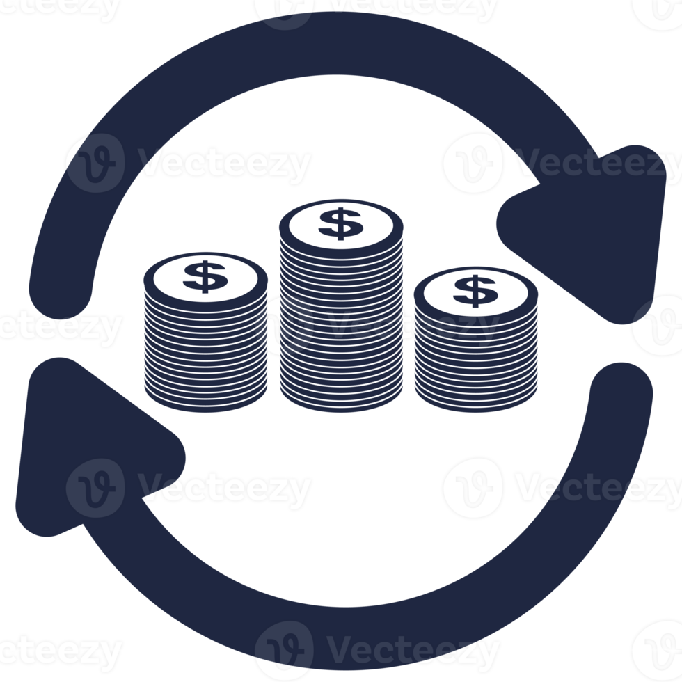 dólar moneda dinero intercambiar icono png