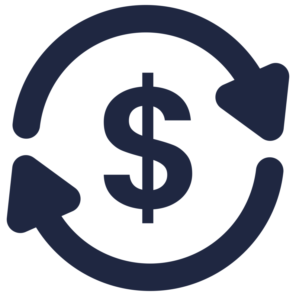 icono de cambio de dinero png