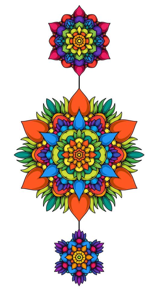Vector mandala tattoo designs