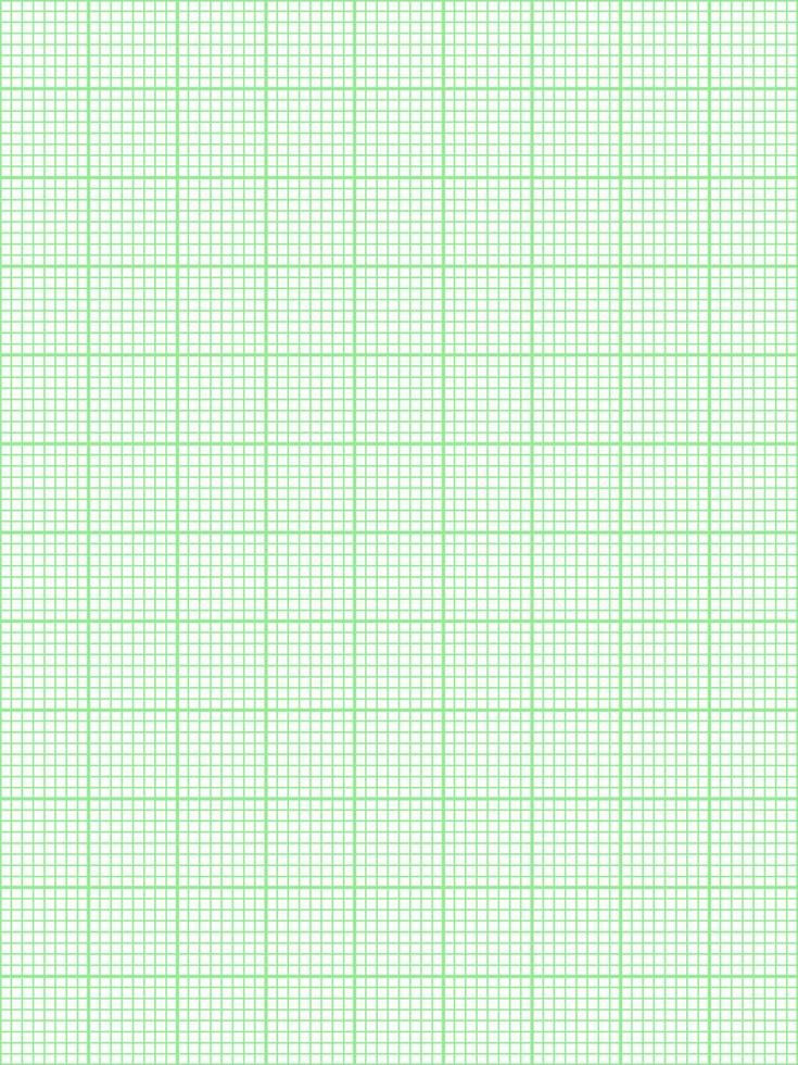 green color graph paper over white background vector