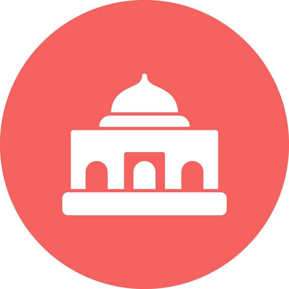 icono de vector de mezquita