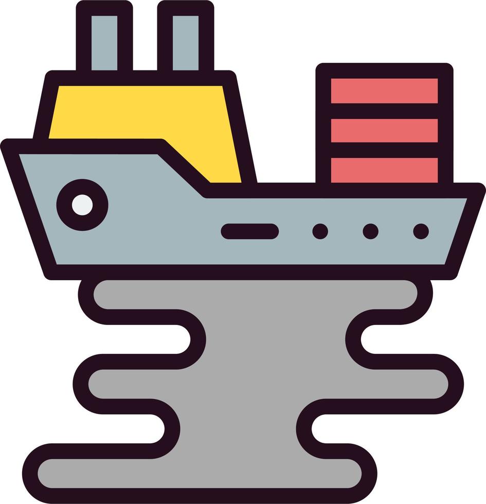 Oil Spill Vector Icon