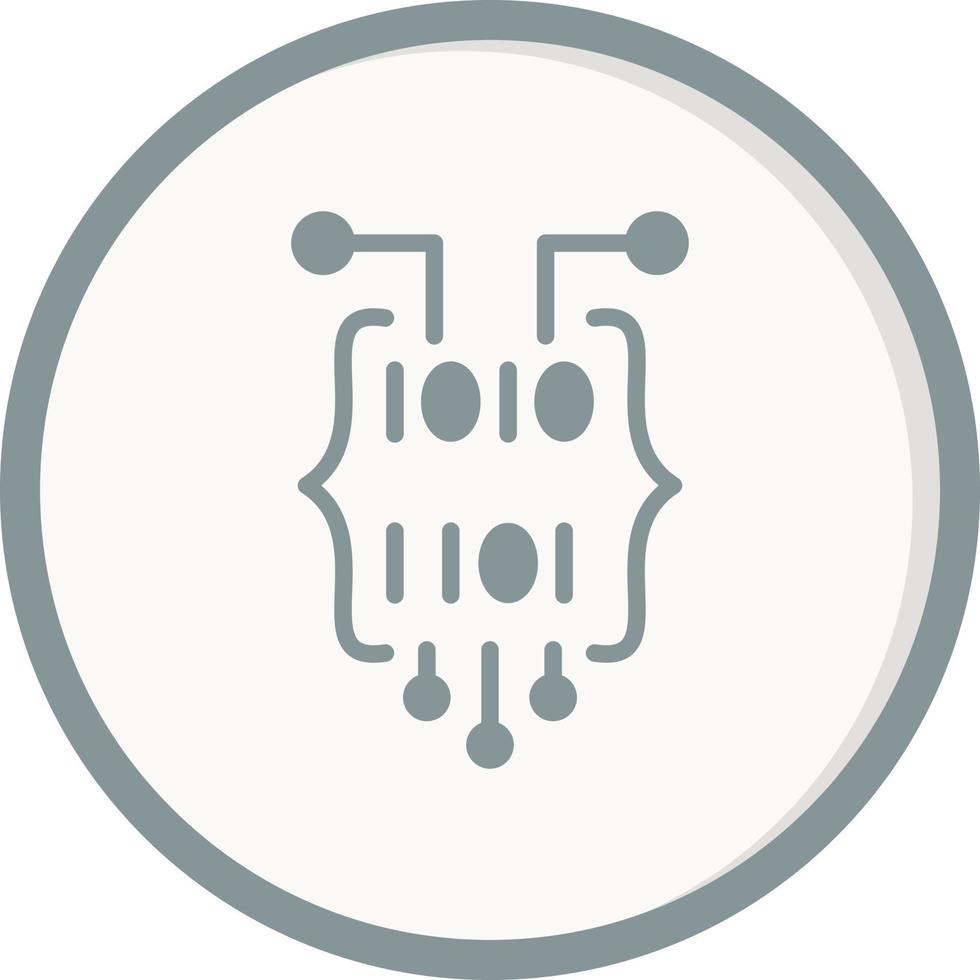 Binary Code Vector Icon