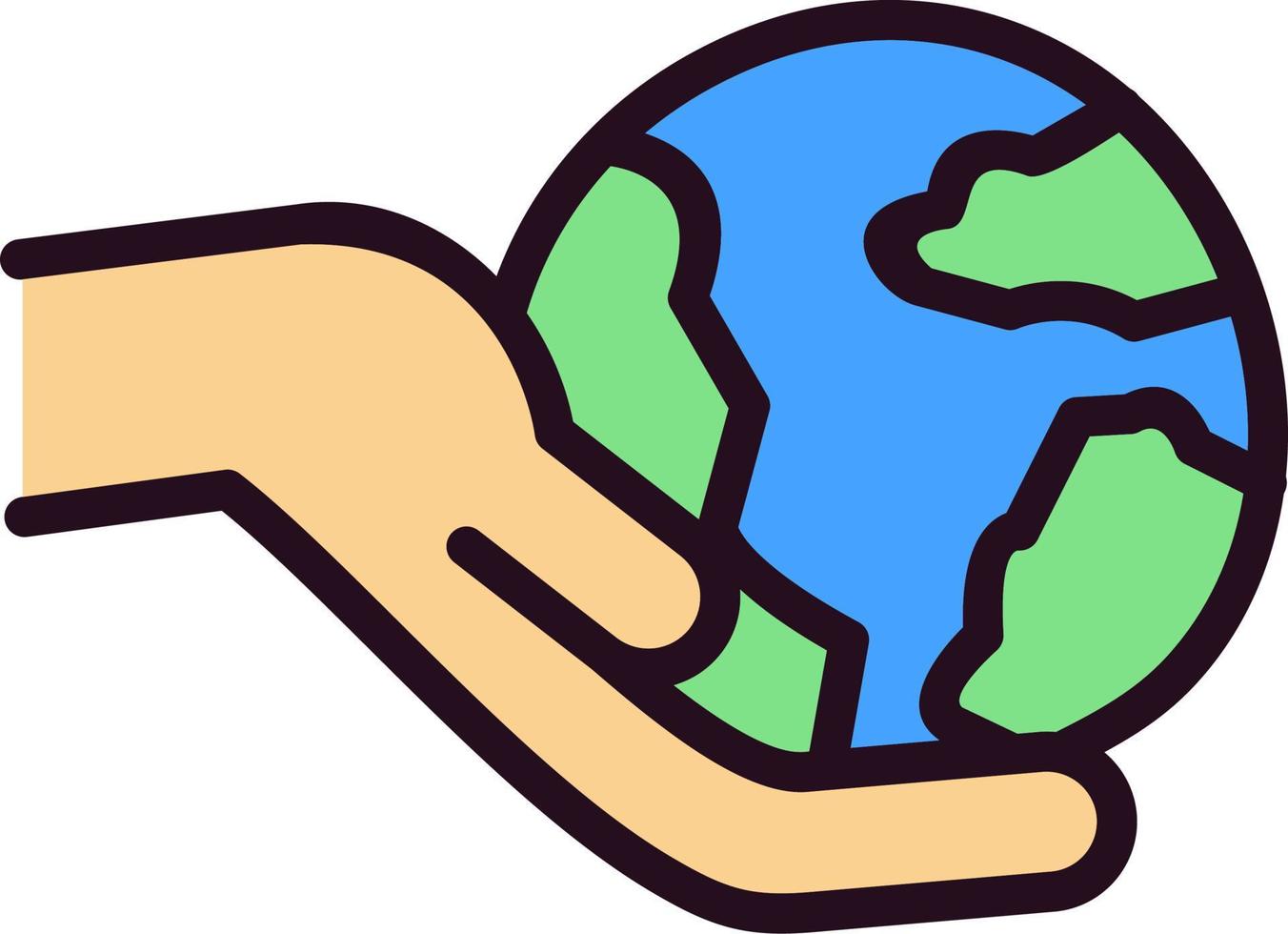 Save The Planet Vector Icon