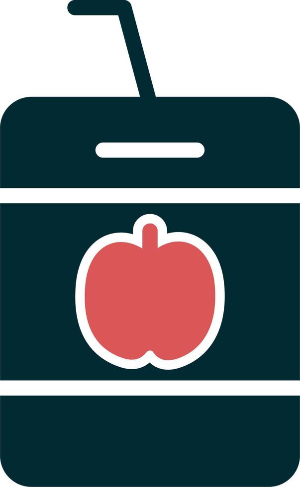 Juice Box Vector Icon