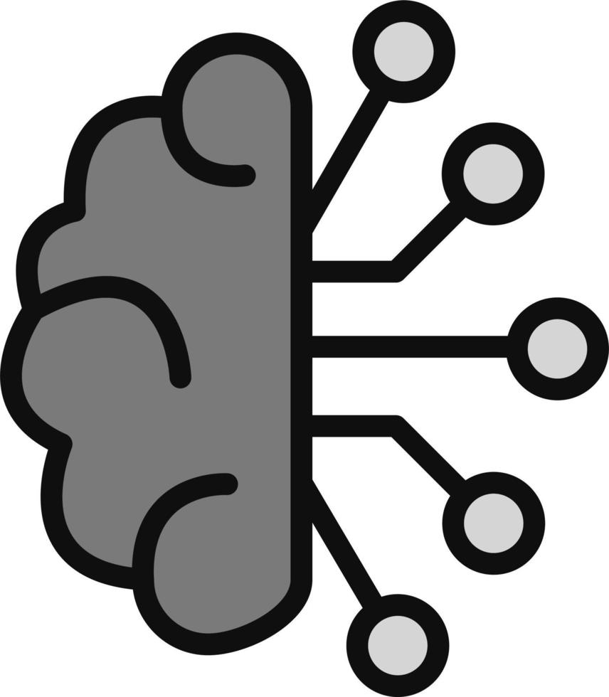 Artificial Intelligence Vector Icon