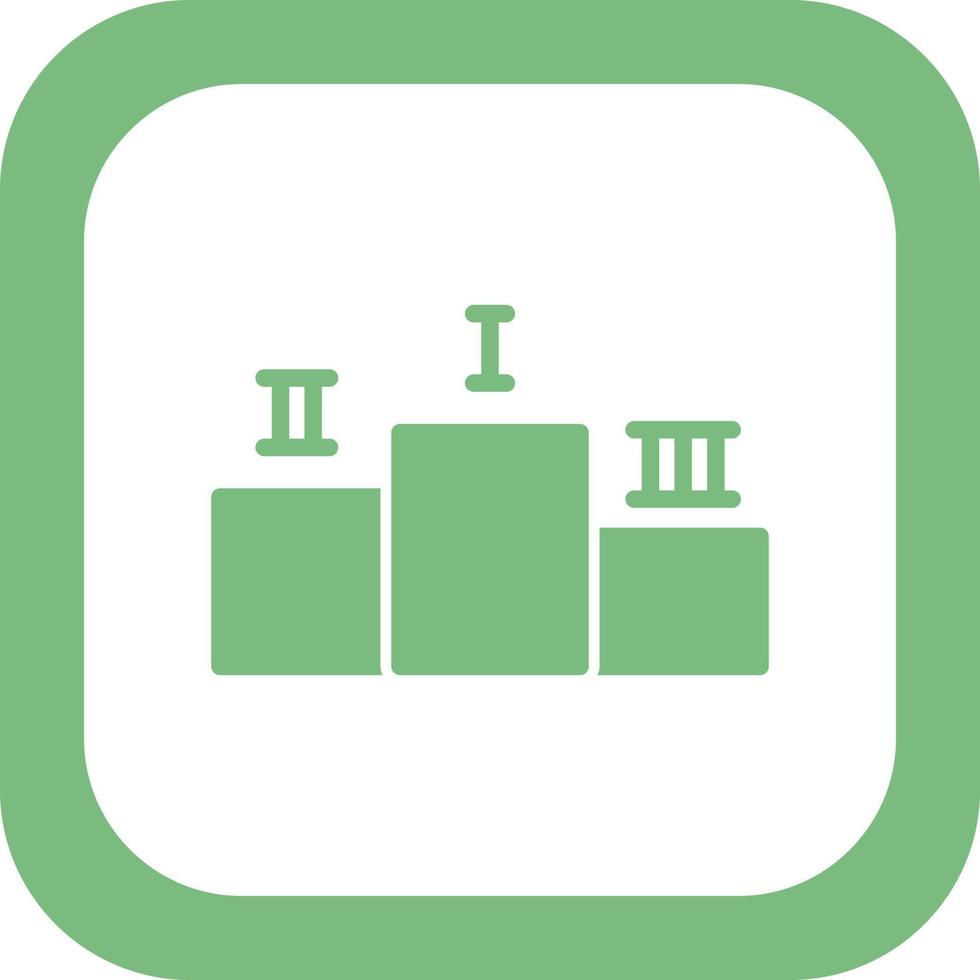 Podium Vector Icon