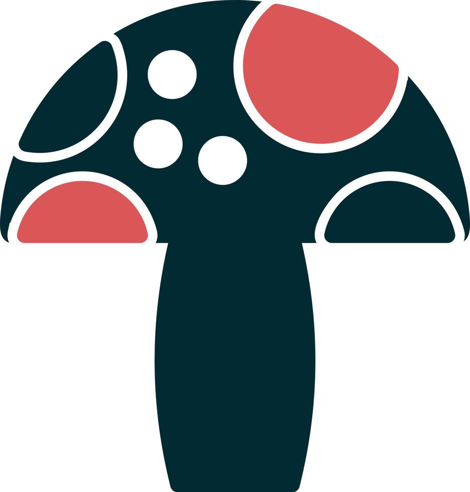 Mushroom Vector Icon
