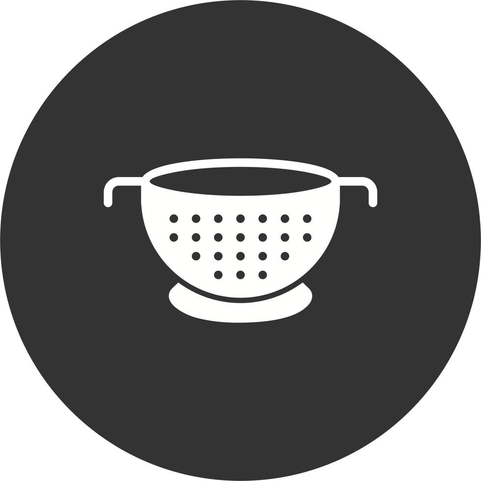 Colander Vector Icon