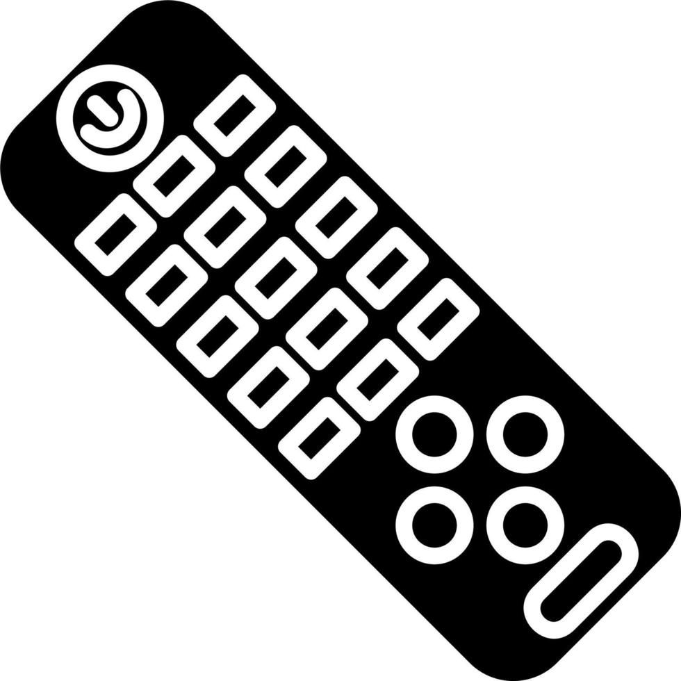 Remote Control Vector Icon