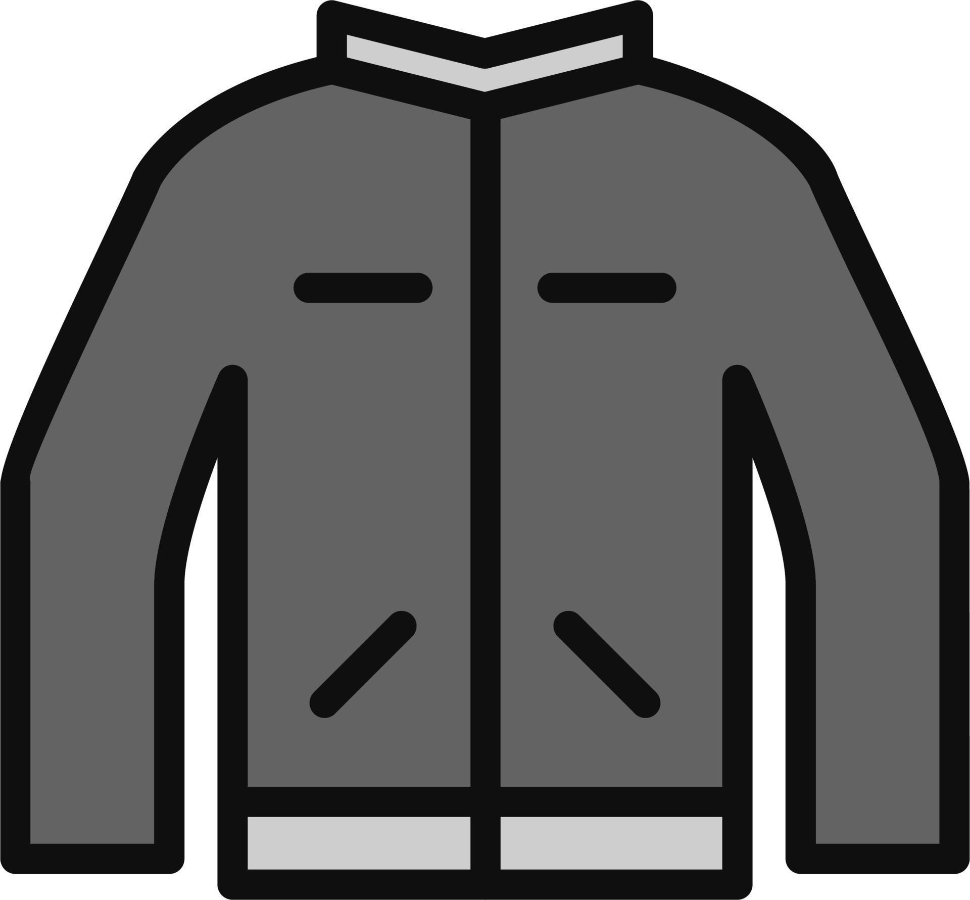 Biker jacket Vector Icon 19818574 Vector Art at Vecteezy